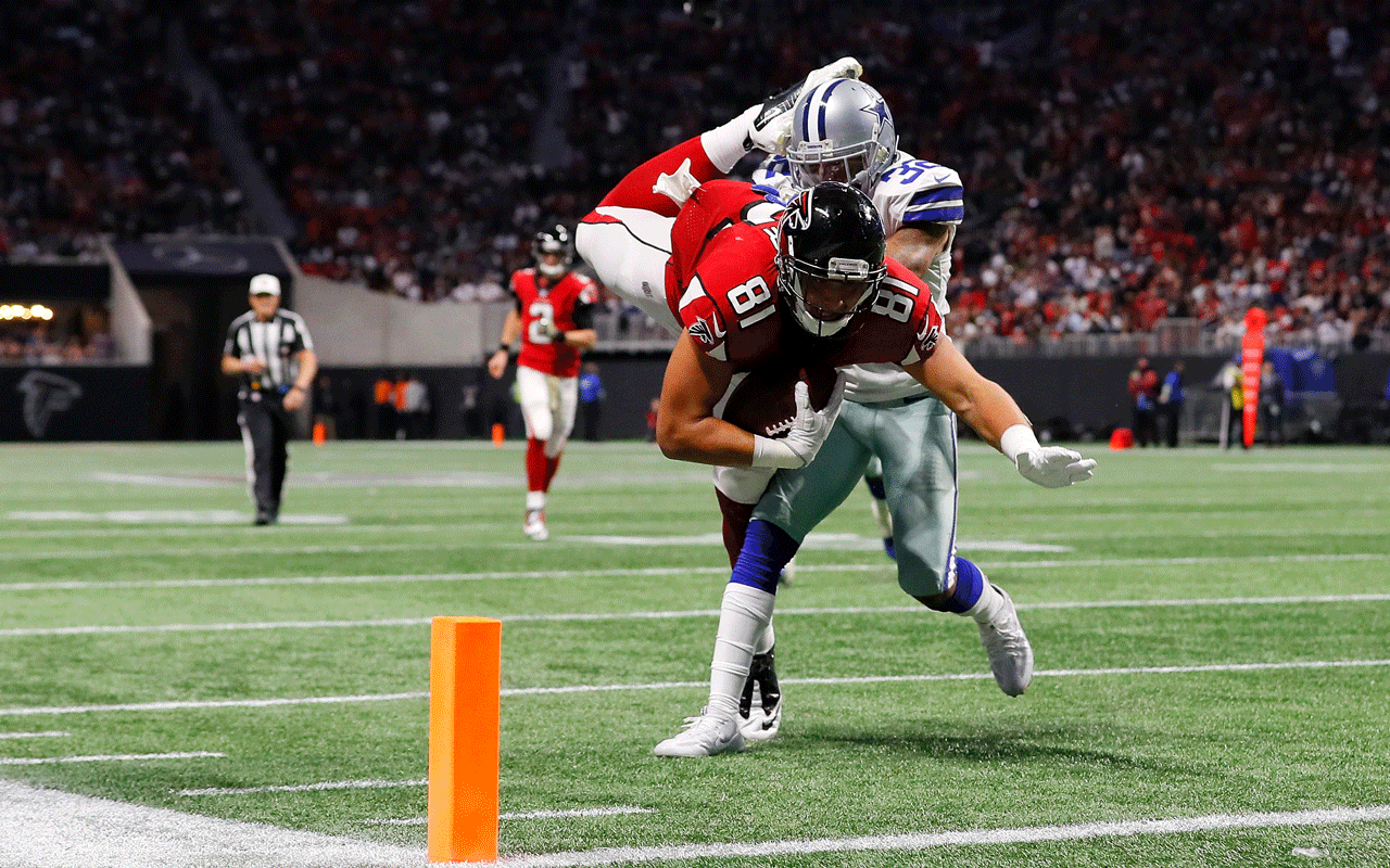 Austin Hooper Not An Exciting Tight End But His Value Can Be 4for4