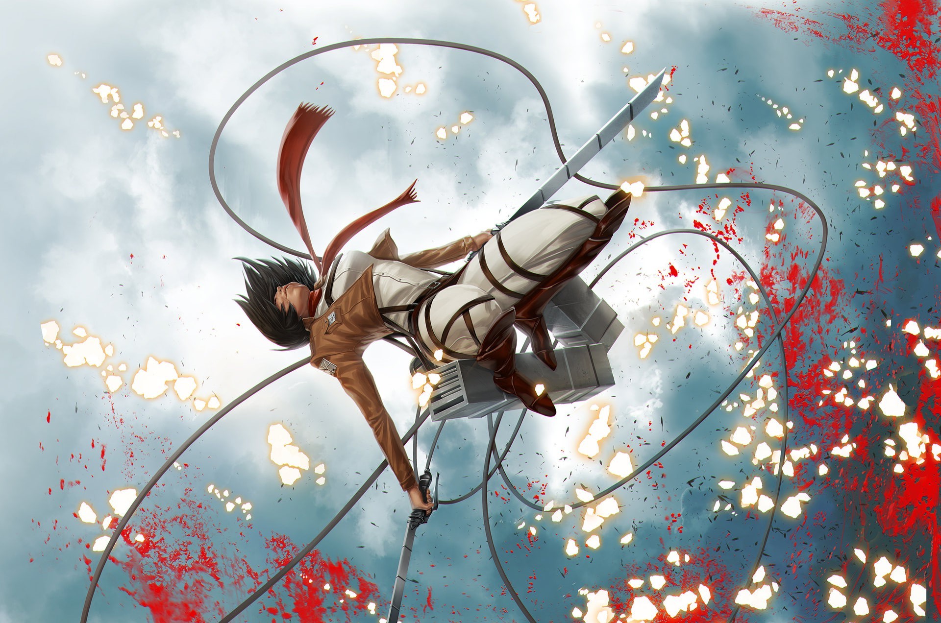 Shingeki No Kyojin Mikasa Ackerman Wallpaper HD