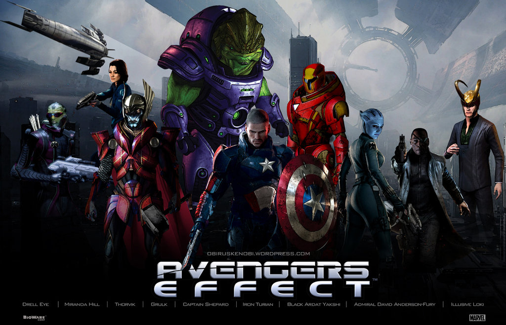 Avengers Effect Fan Art Mashup By Rs2studios