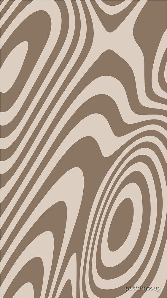 Beige And Brown Zebra Grooves Abstract Pattern Art By Patternsoup