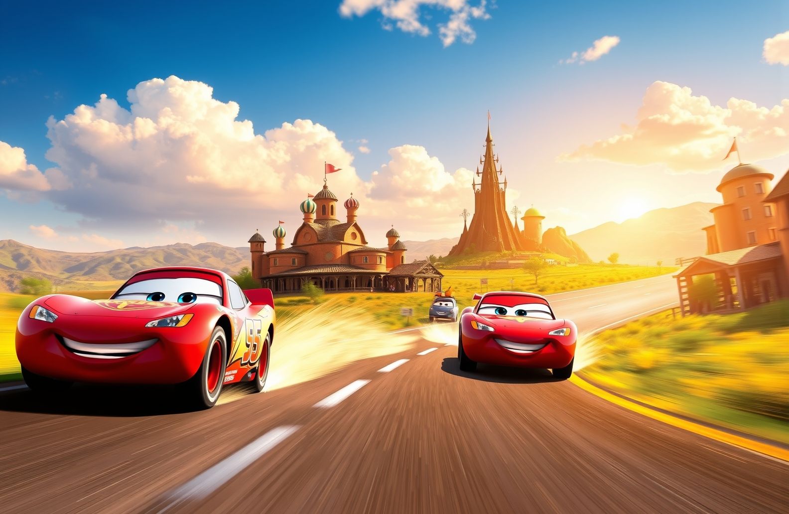 Disney Pixar Cars Wallpaper