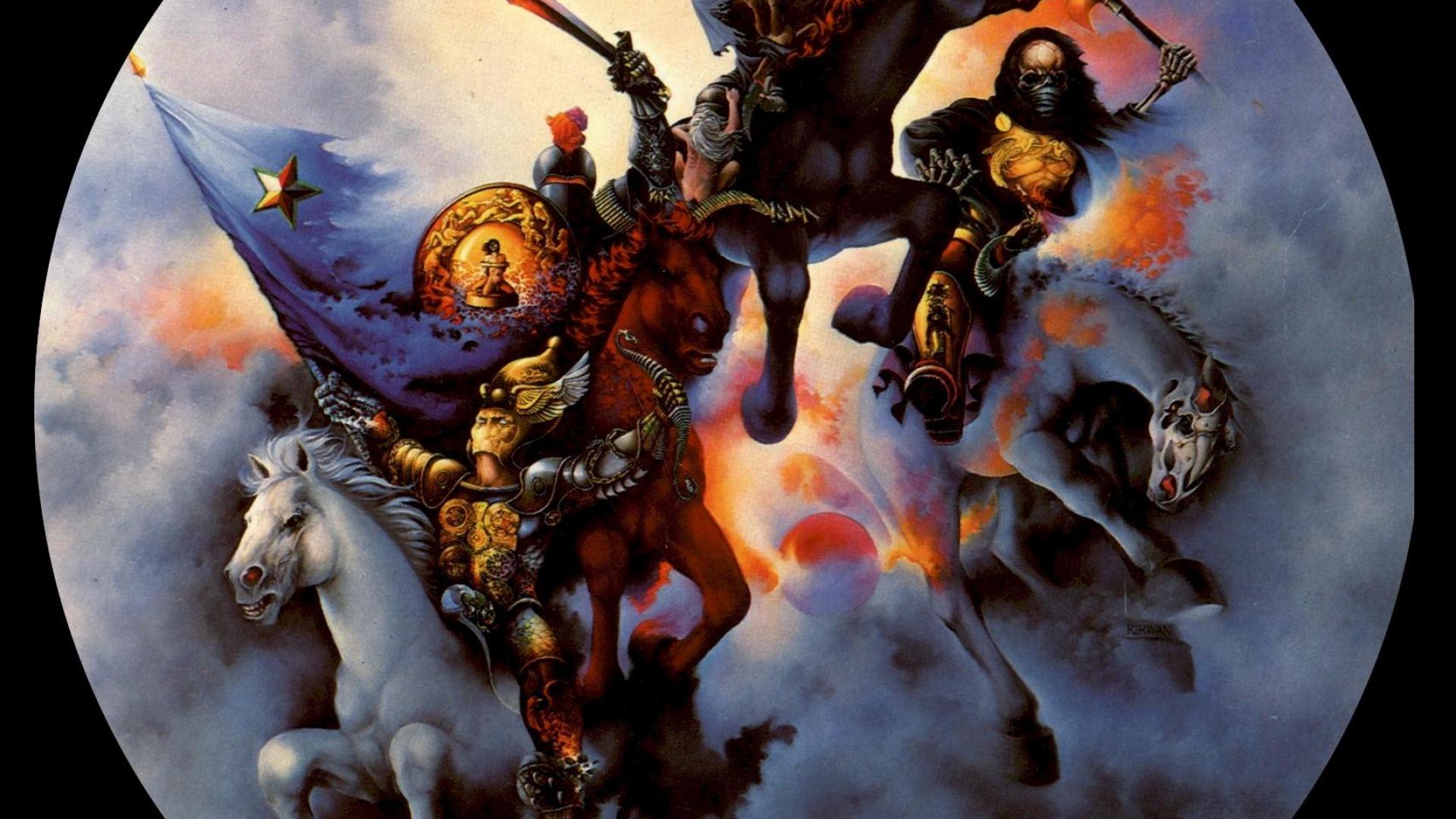 Christian Religious Horsemen Of Apocalypse HD Wallpaper