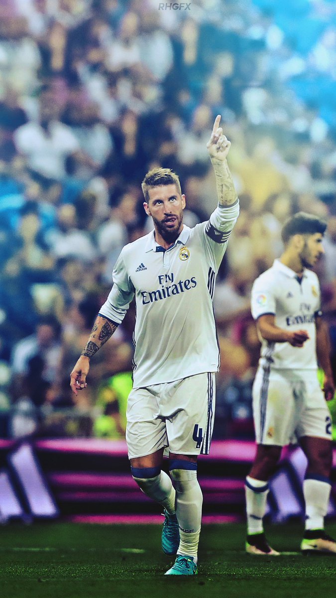 Rhgfx On Real Madrid I Sergio Ramos Wallpaper