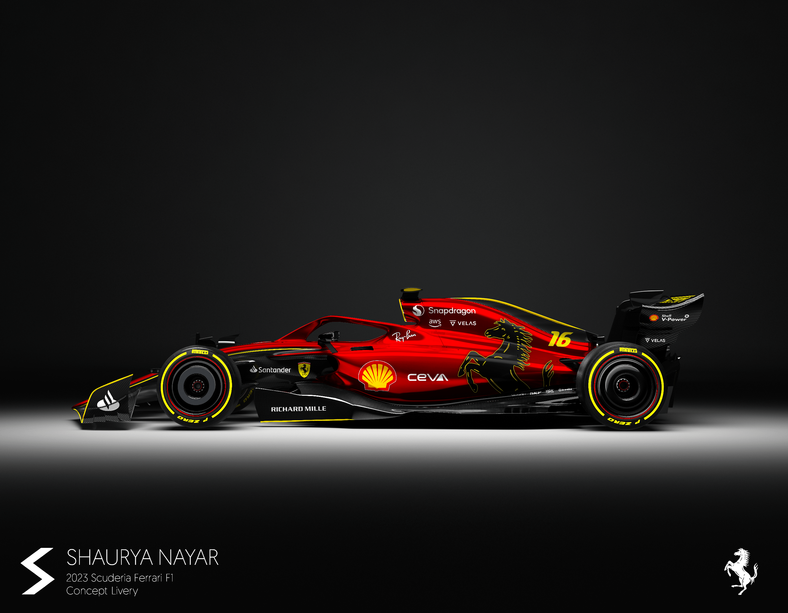 My Scuderia Ferrari F1 Concept Livery Hope You Like It R