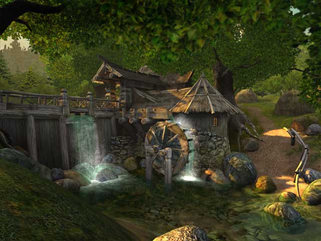 3PlaneSoft Watermill 3D Screensaver v11