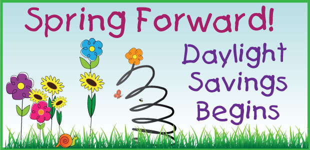 Daylight Savings Time Is Here To Spring Forward