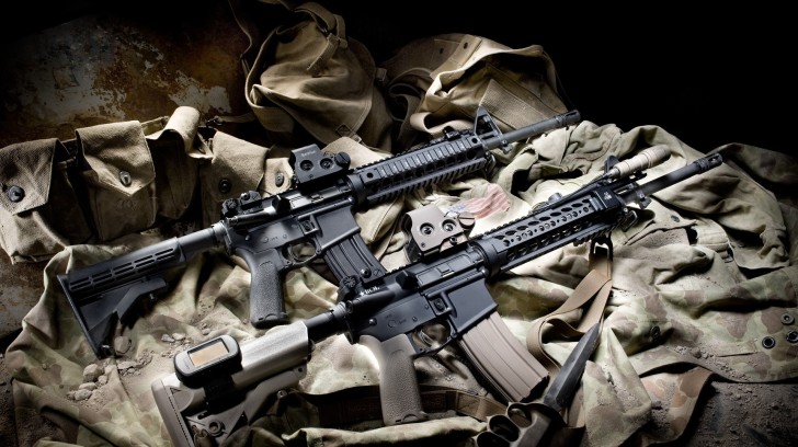 Wallpaper M4 Ar Assault Rifles HD