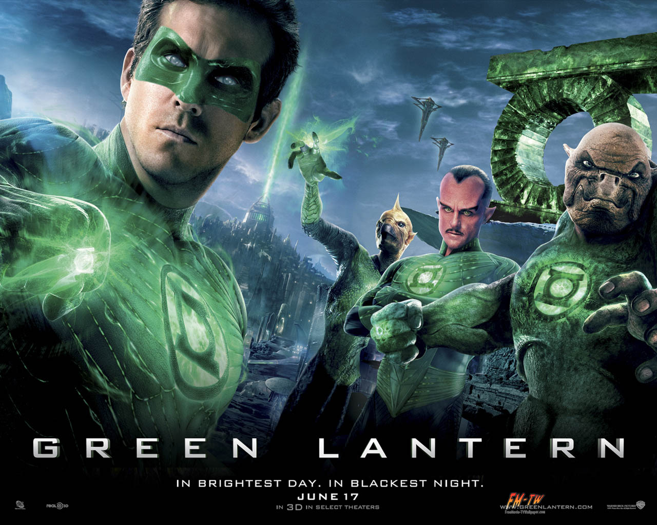 Green Lantern Movie Wallpaper Standard
