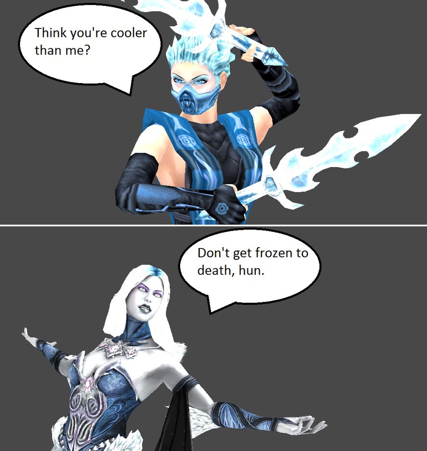 Injustice Frost vs Killer Frost by xXTrettaXx on