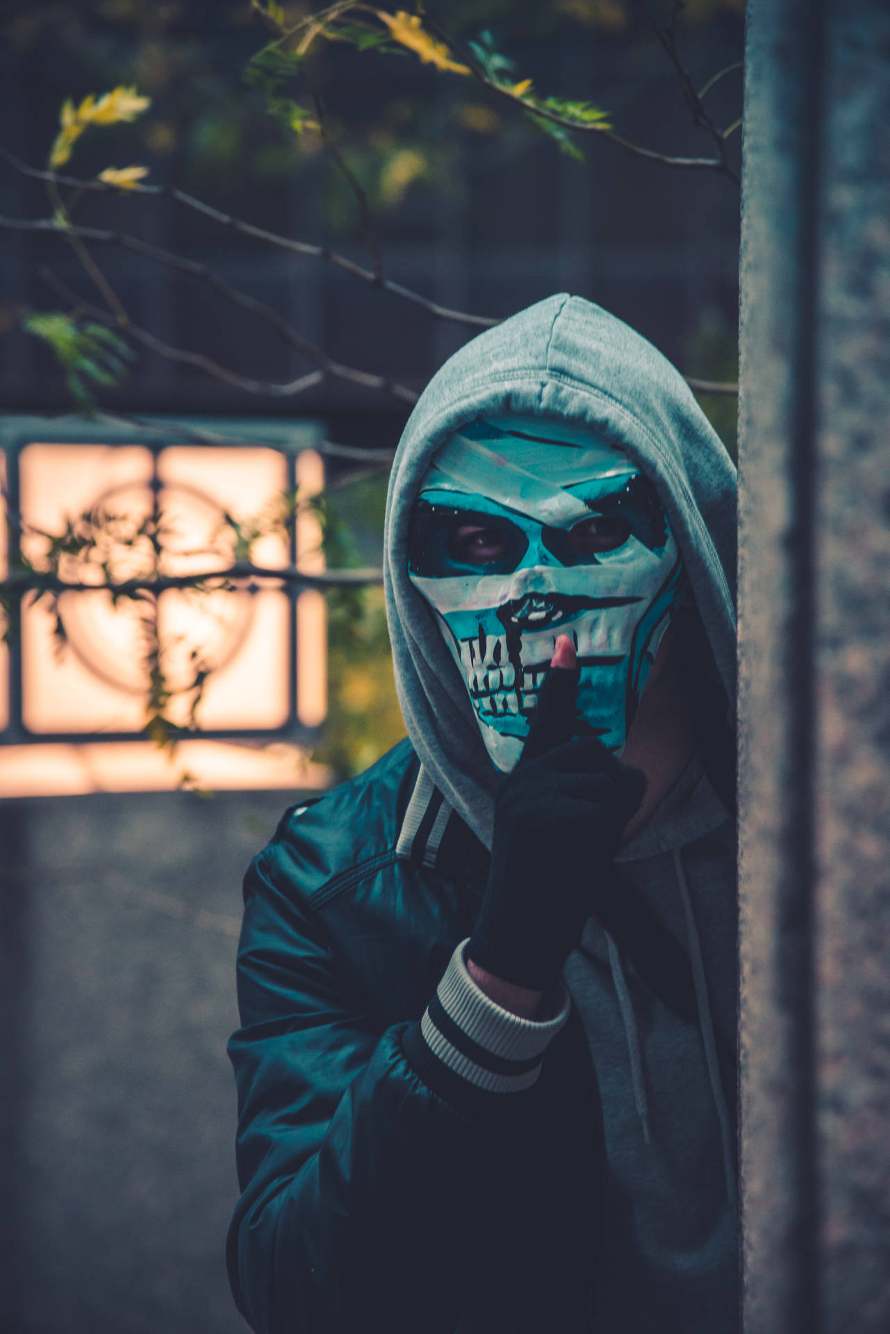 Black Ski Mask Wallpaper