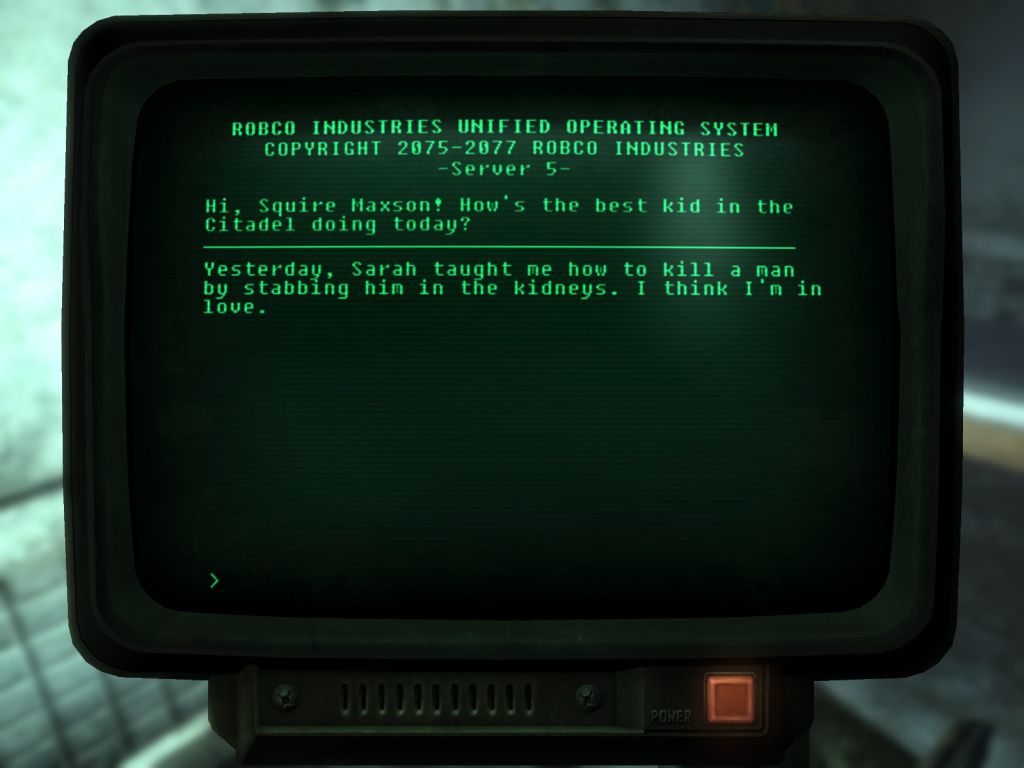 Fallout Terminal Puter Games HD Wallpaper