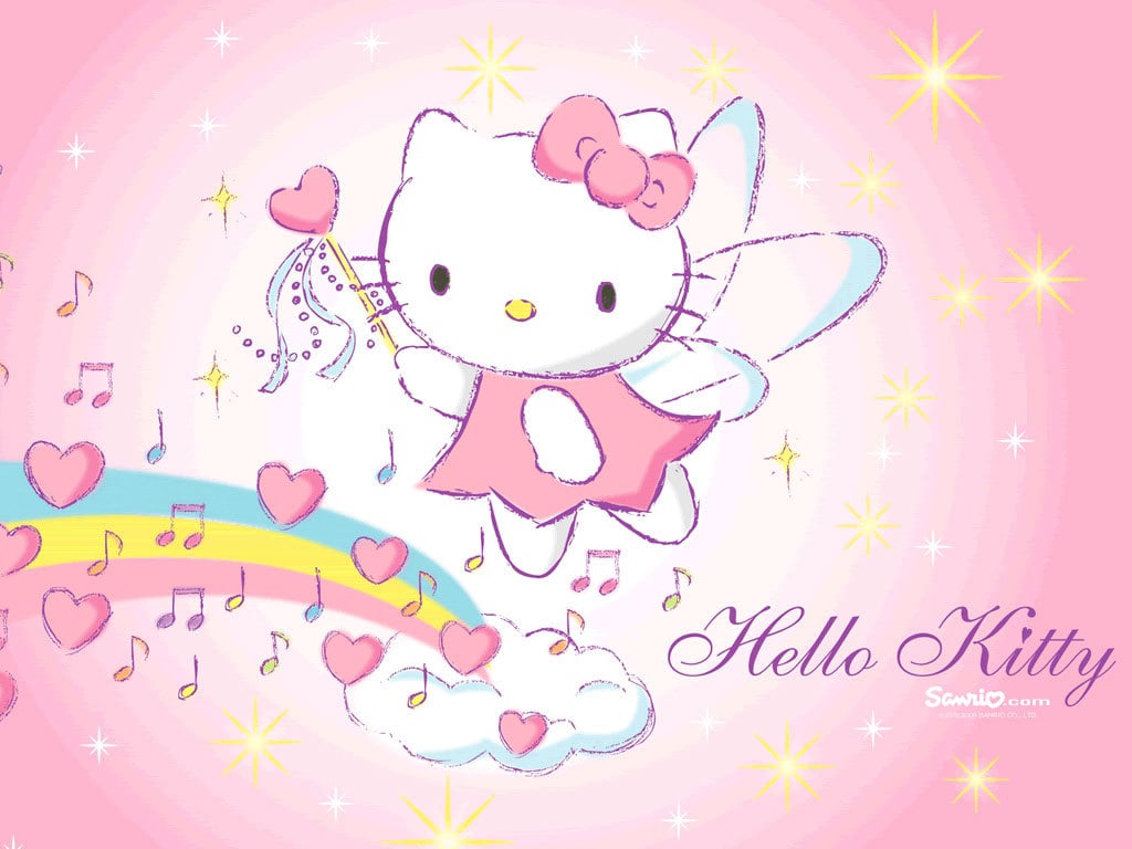 Wallpapers   Hello Kitty Wallpaper 28941589 1024x768