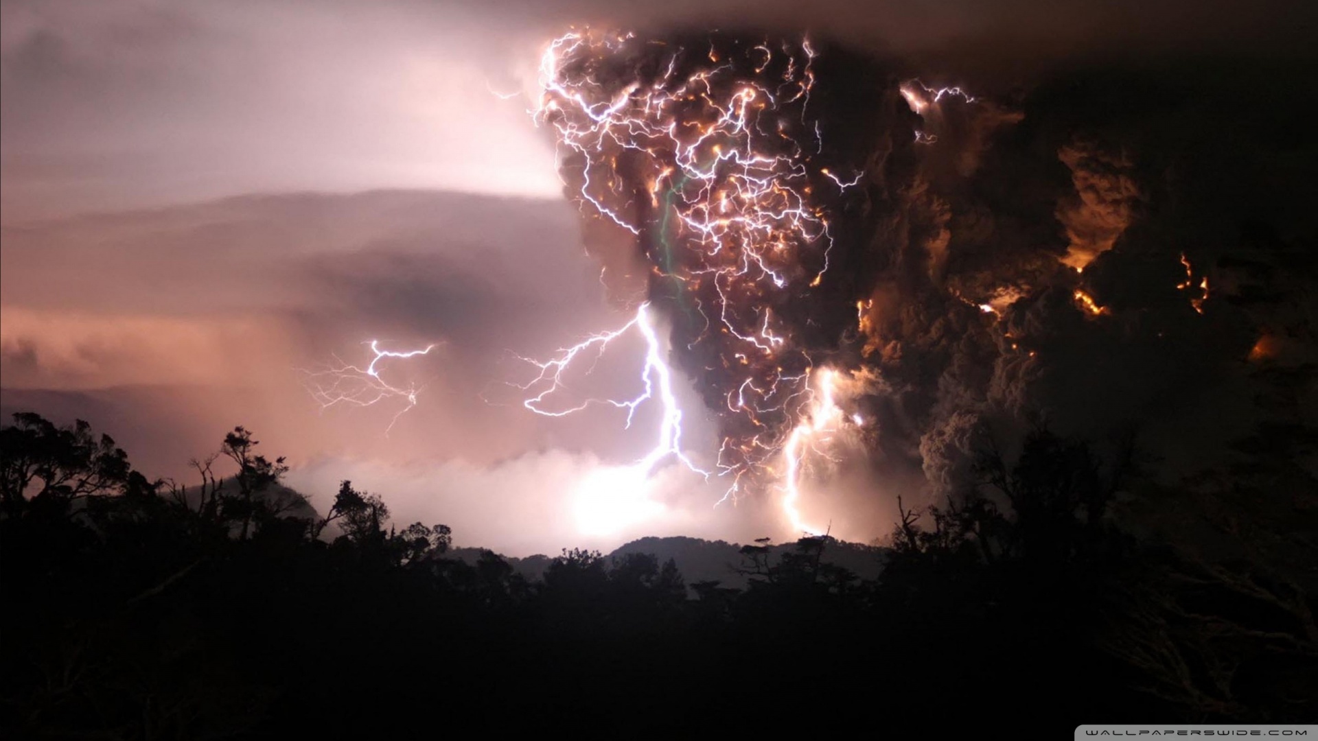 Volcano Eruption Wallpaper