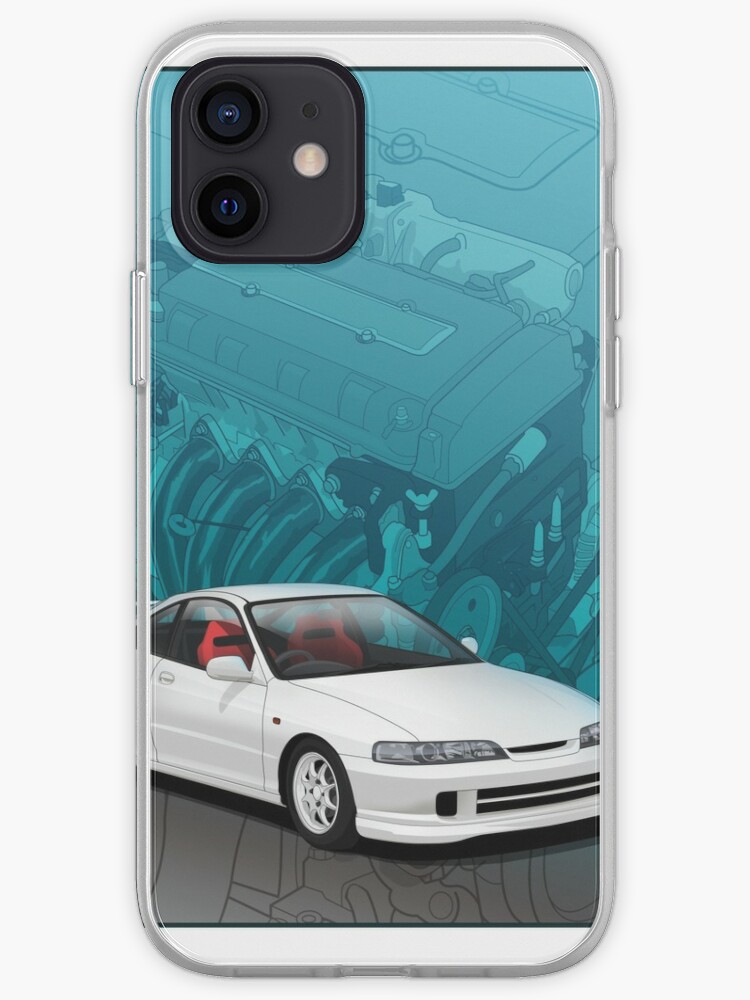 Integra Dc2 With B Series Background iPhone Case Cover By