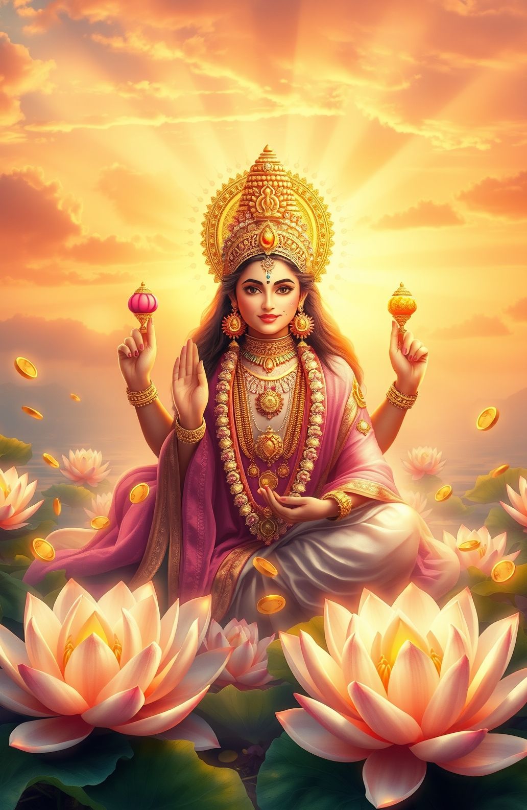 God Lakshmi Wallpaper