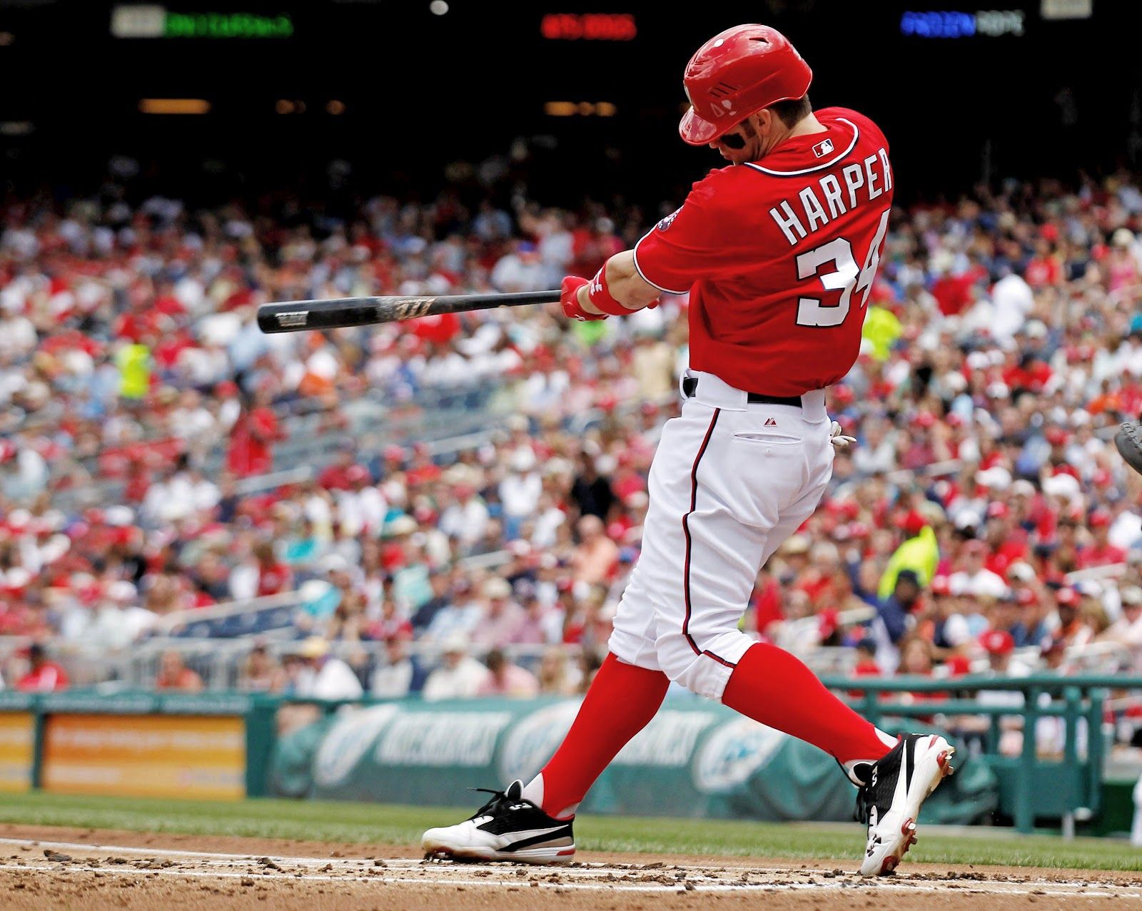 Bryce Harper Is The Right Fielder For Washington Nationals He