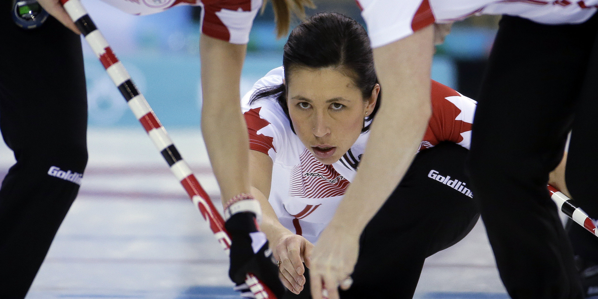Women S Curling Team In The Discipline Of Canadian Gold