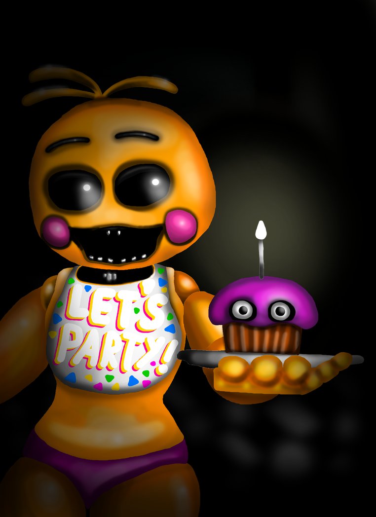 Toy Chica Cupcake By Punk407