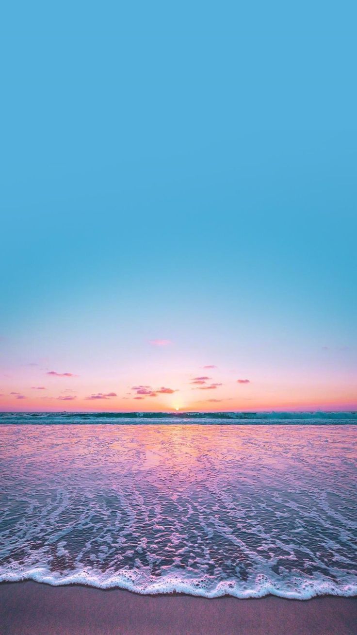 Sky Blue Sunset Wallpaper 4k HD Background On
