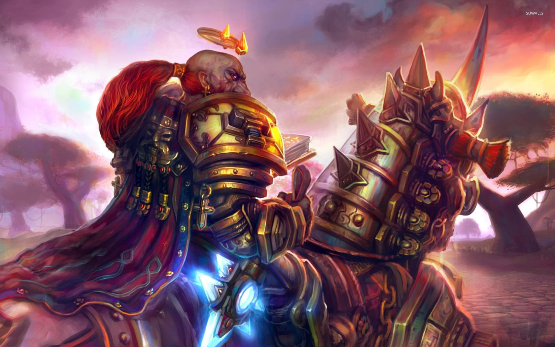 World Of Warcraft Paladin Background Wallpaper Teahub Io