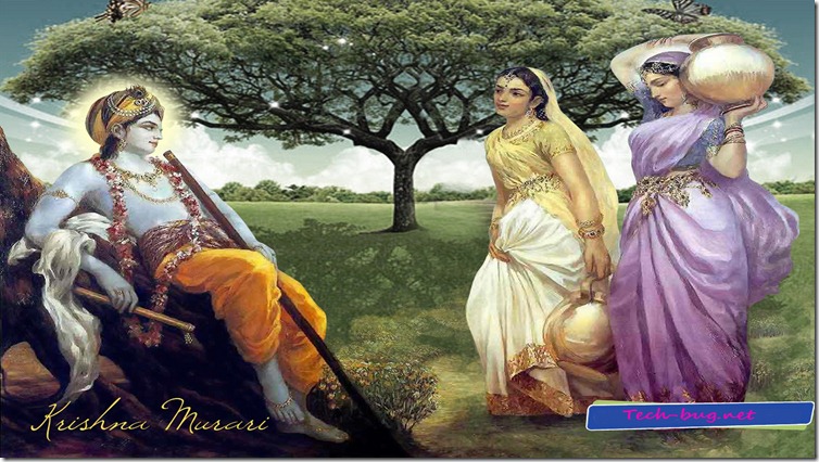 Hindu God Shree Krishna Pixels HD Wallpaper Collection
