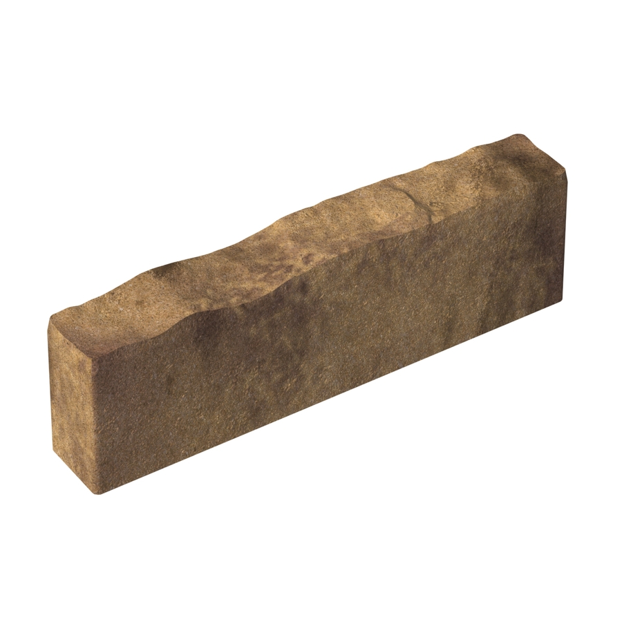 Shop Allen Roth Tan Charcoal Calisto Edging Stone Mon In X