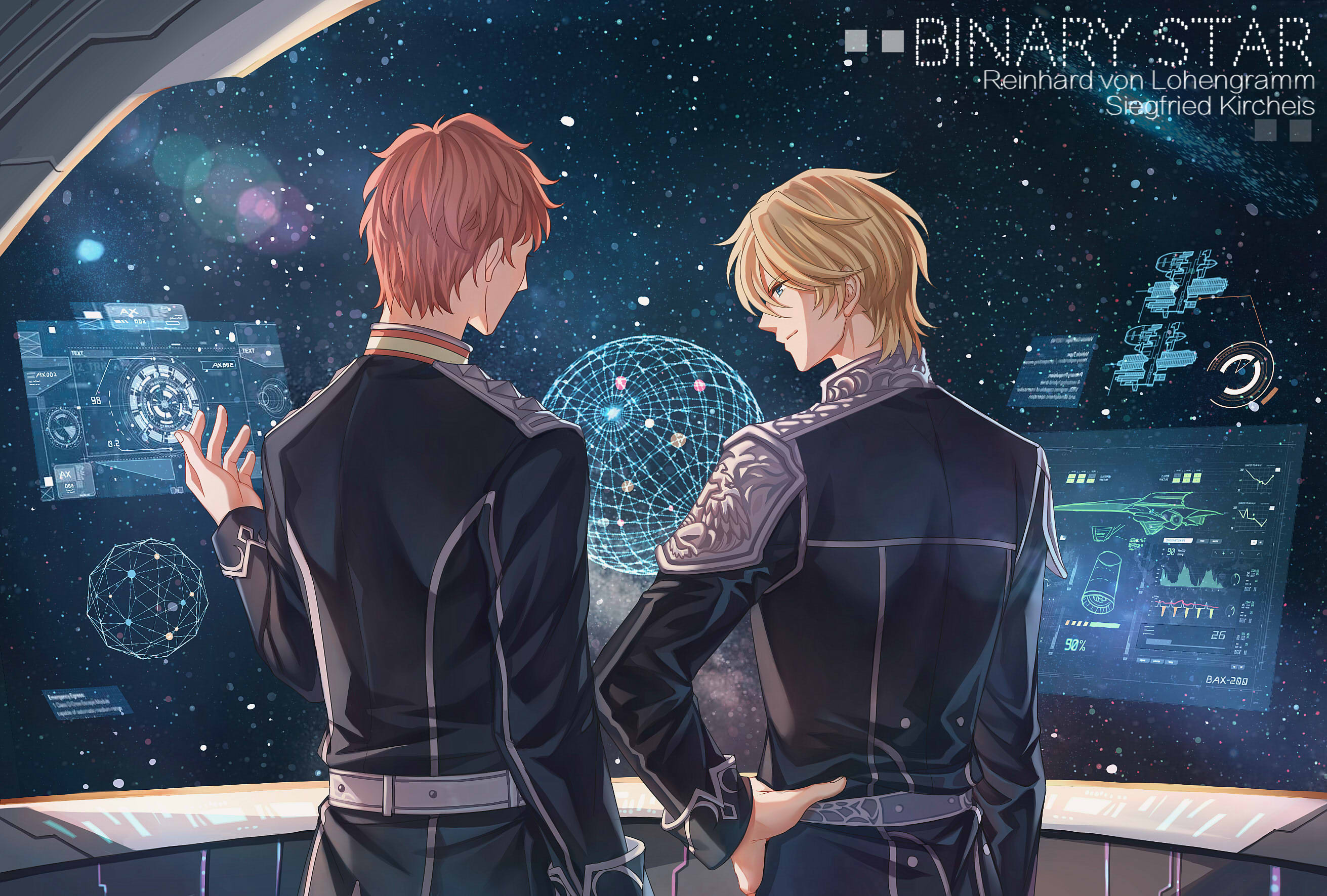 Legend Of The Galactic Heroes HD Wallpaper Background Image