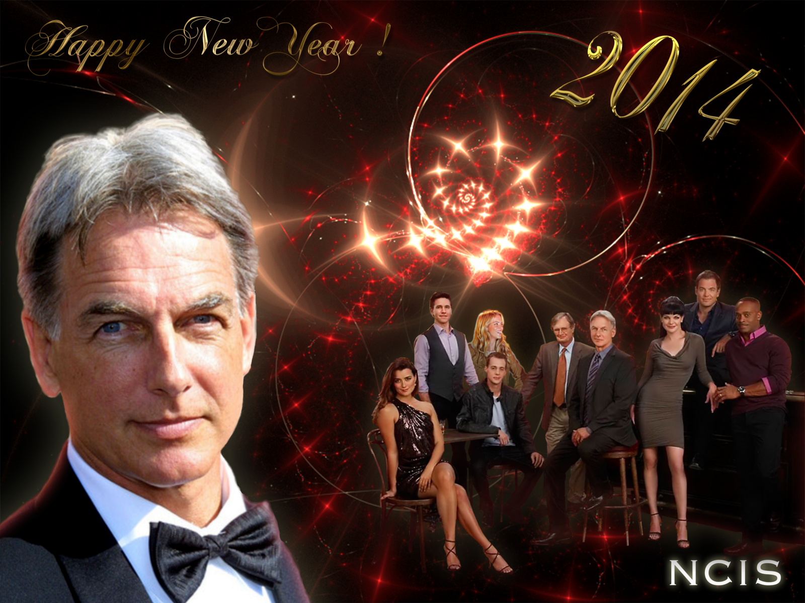 NCIS Happy New Year 2014 by ScraNo on