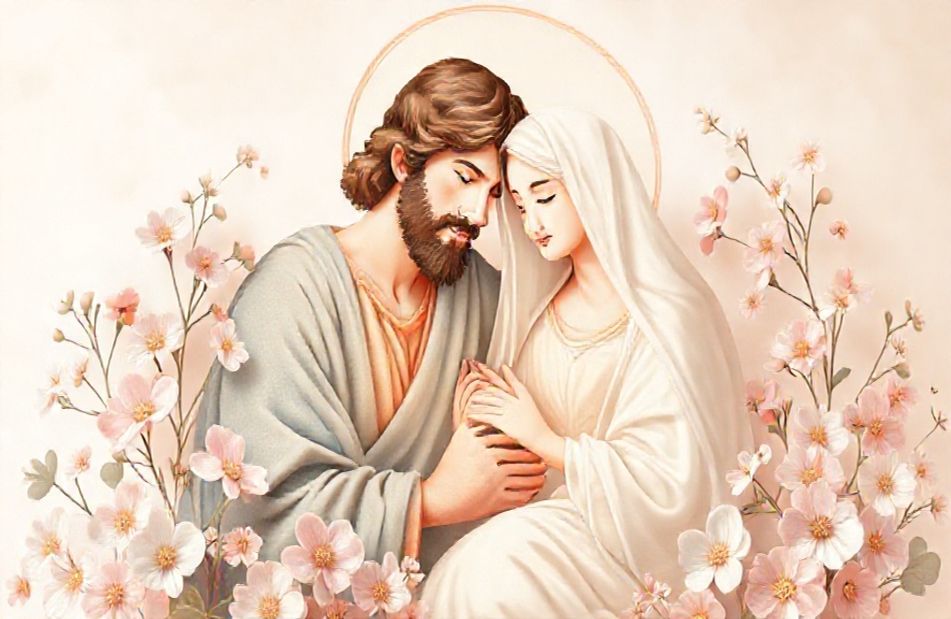 Jesus And Mary Wallpaper