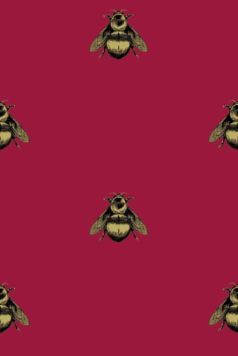 Napoleon Bee Vinyl Wallpaper By Timorous Beasties