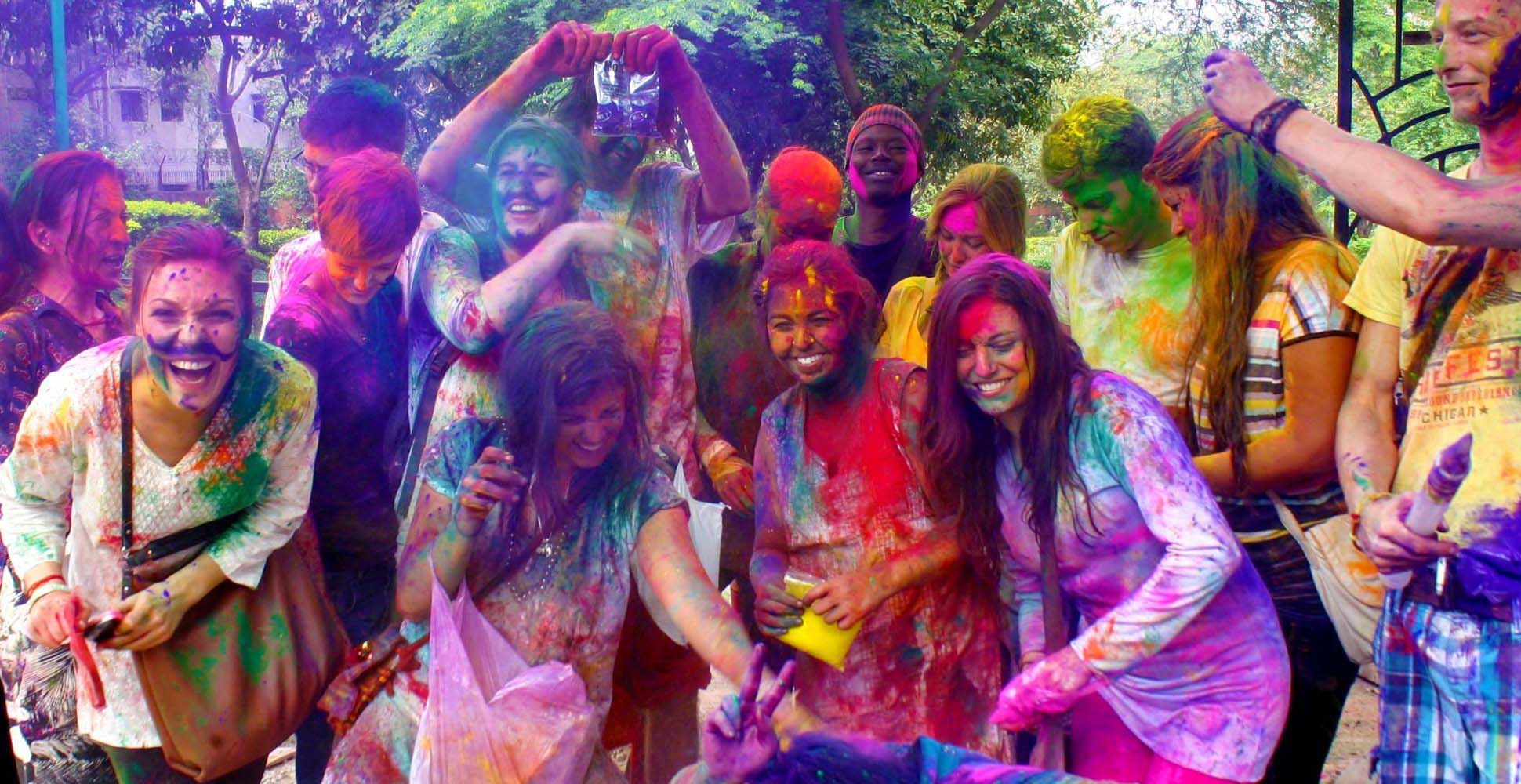 Holi Festival Pictures Wallpaper Ultra HD 4k