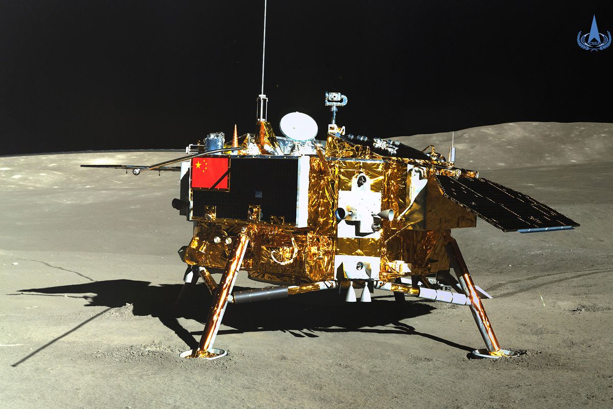 China S Lunar Lander Successfully Sprouts Cotton On The Moon