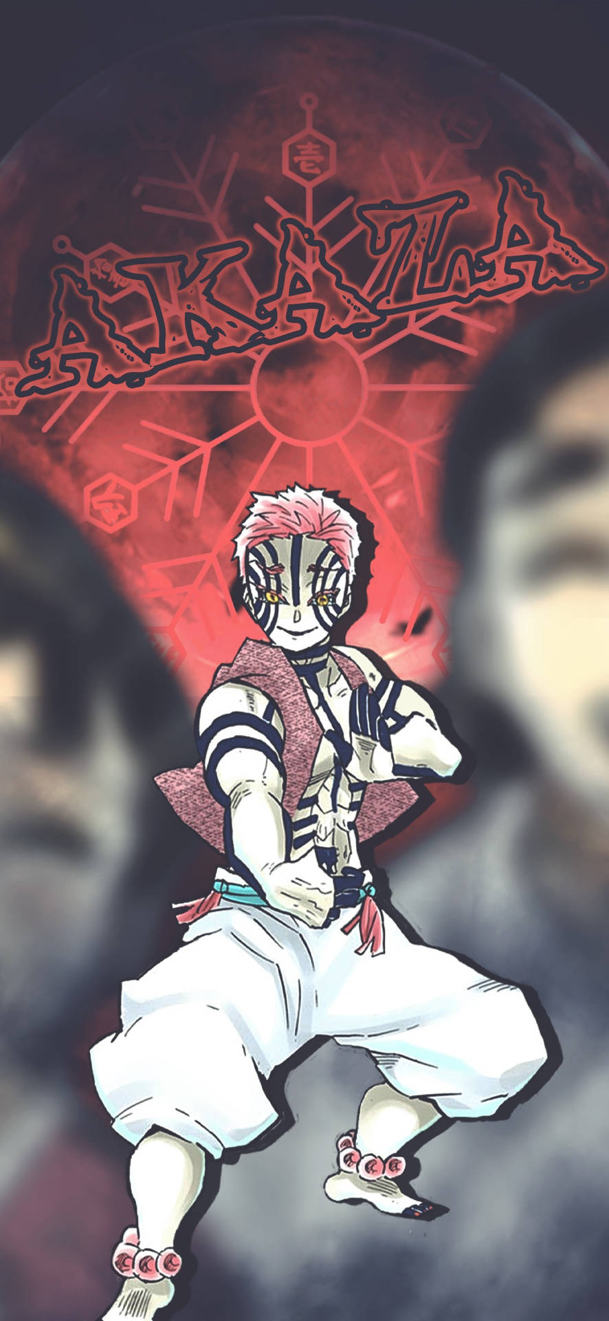 Demon Slayer Akaza Wallpaper