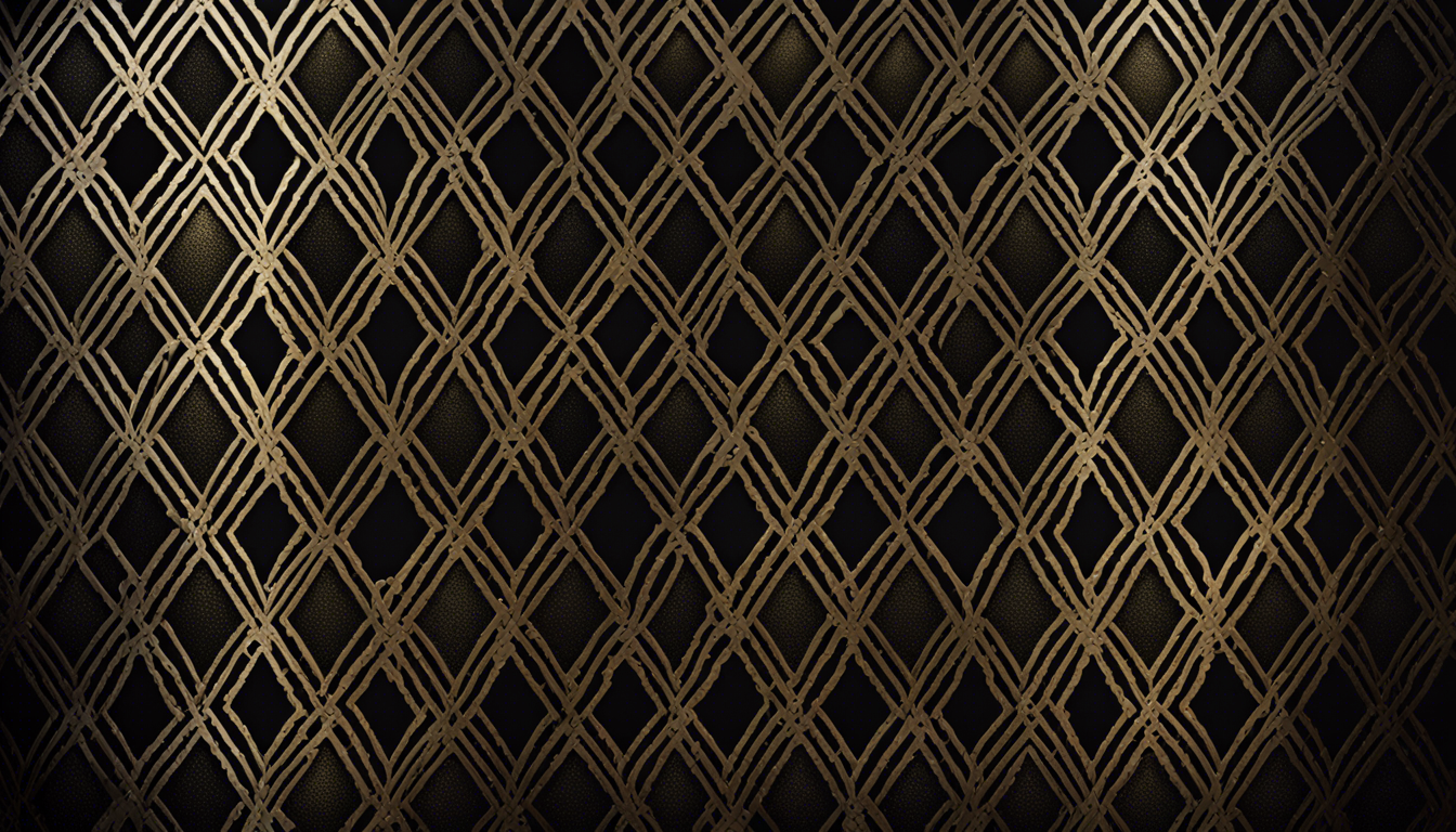 Black And Gold Desktop Wallpaper