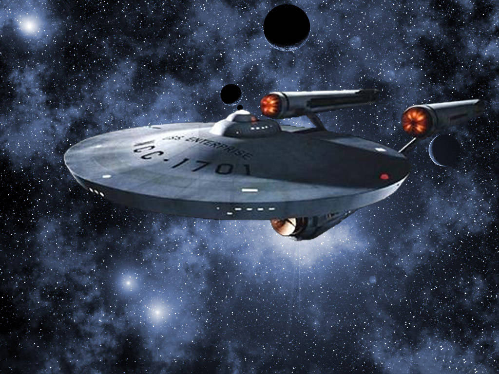 Ncc Flying In The Universe Star Trek Movie Wallpaper