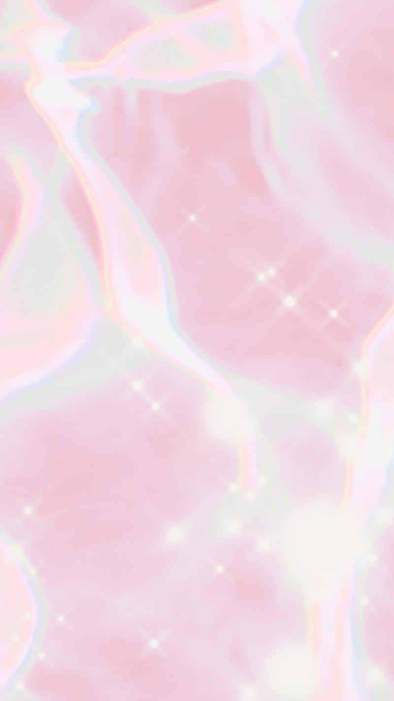 Swirls Of Pink Cotton Candy On A Traditional Flat Paper Cone Wallpaper