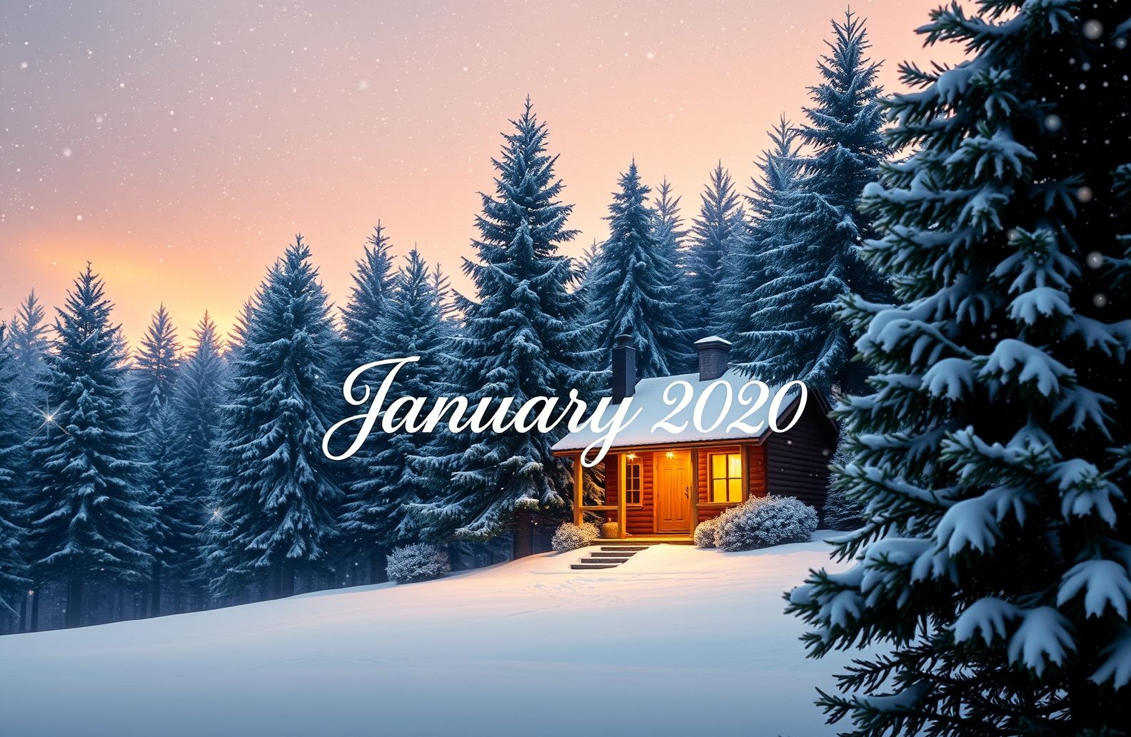 January Calendar Wallpaper