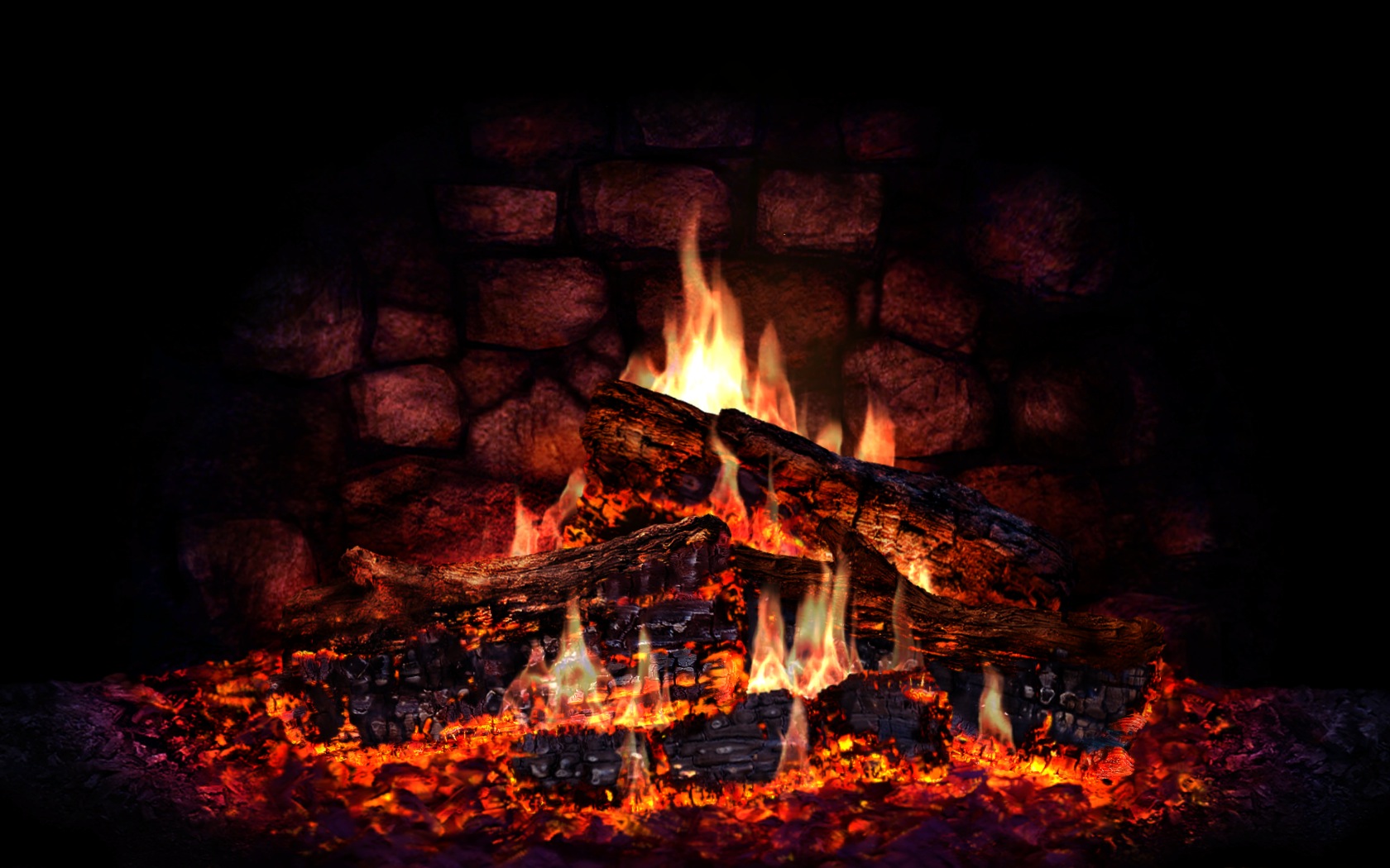 Best Fireplace Desktop Background