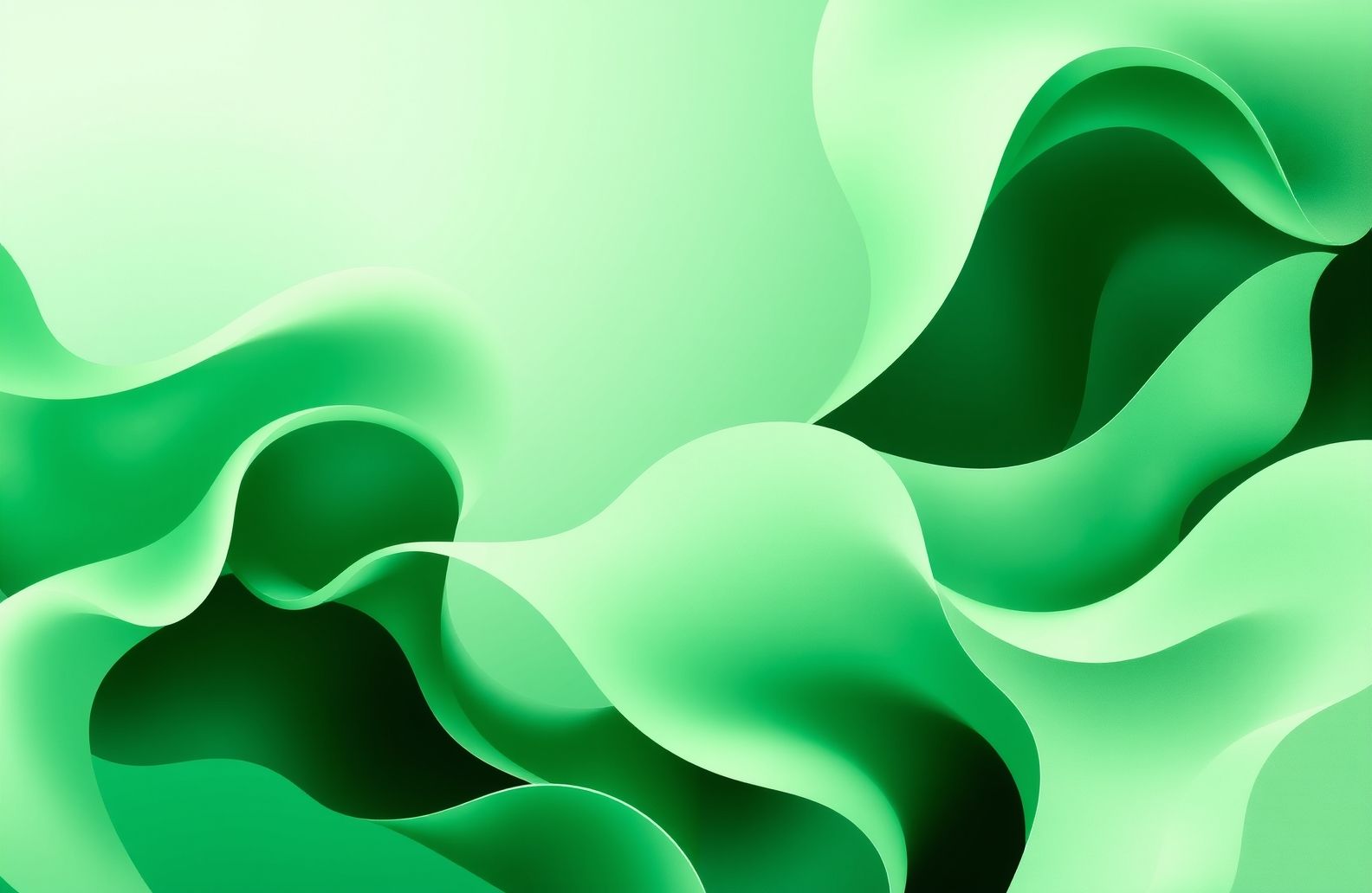 Abstract Green Wallpaper