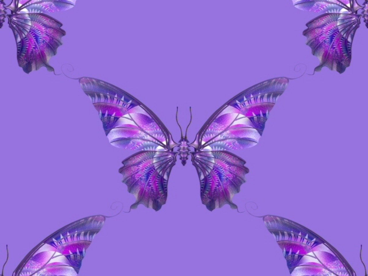 Blue And Purple Butterfly Background Memes