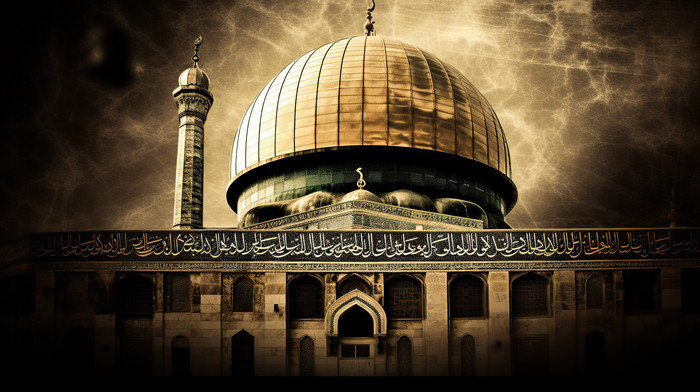 Dome Of The Rock Wallpaper 3d