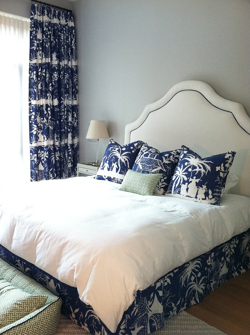 The Glam Pad Beautiful Blue And White Bedrooms