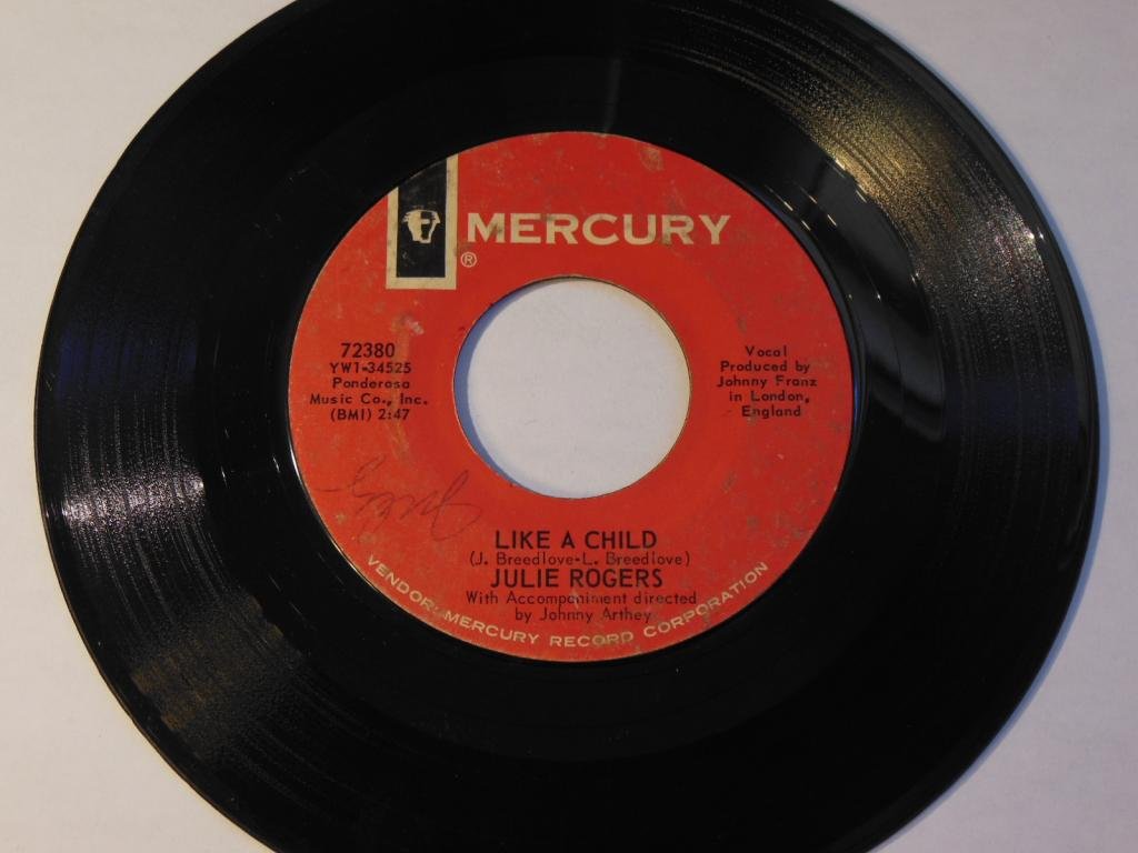 Julie Rogers Like A Child Vinyl Mercury Amazon