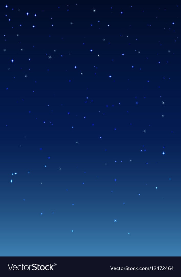 Night starry sky Vertical background Royalty Free Vector