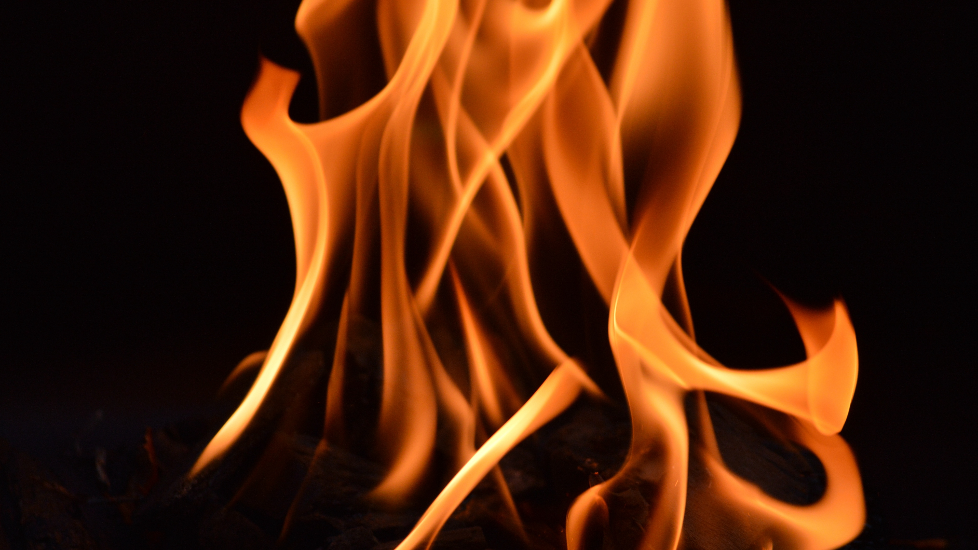 Bonfire Flame Fire 4k Wallpaper
