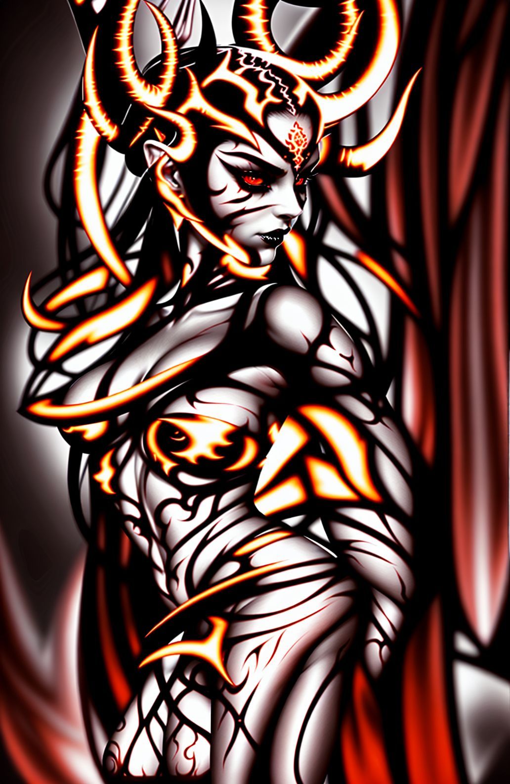 Female Demon Wallpaper