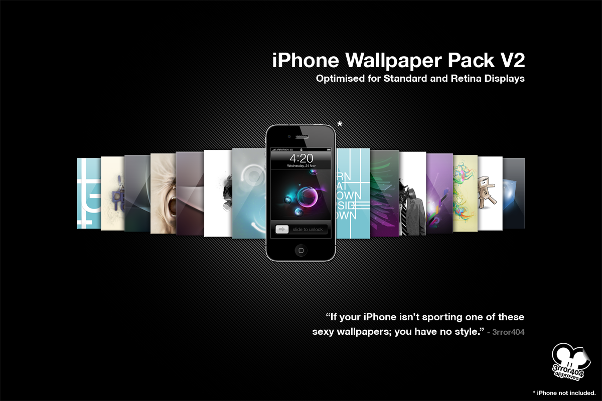 iPhone Wallpaper Pack V2 By 3rror404 Customization