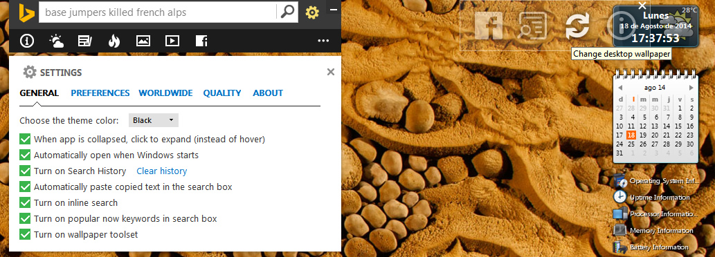 Bing Desktop Not Updating The Wallpaper Anymore Super User