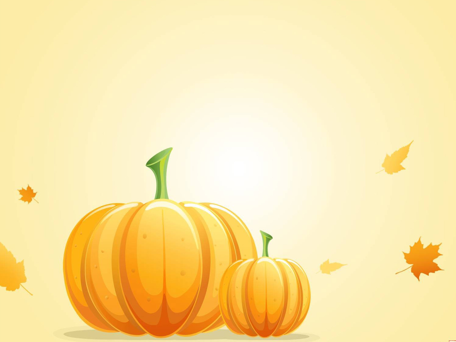 Pumpkin Powerpoint Background Ppt