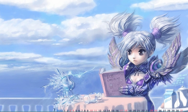 Blue Mage World Of Warcraft Ice Cream Fantasy Art Gnome